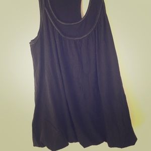 Women’s Black Express two-layer tank